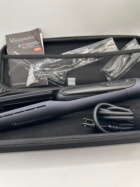 Vagary one-step air straight 2-in-1 hair dryer and flat iron Model VG-8850
